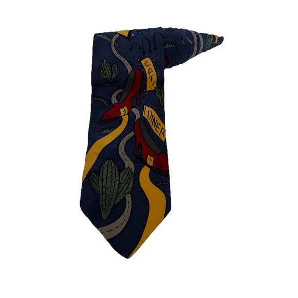 The Beatles 1991 APPLE CORPS Limited Silk NeckTie "GET BACK" 1969 Novelty - Picture 1 of 8
